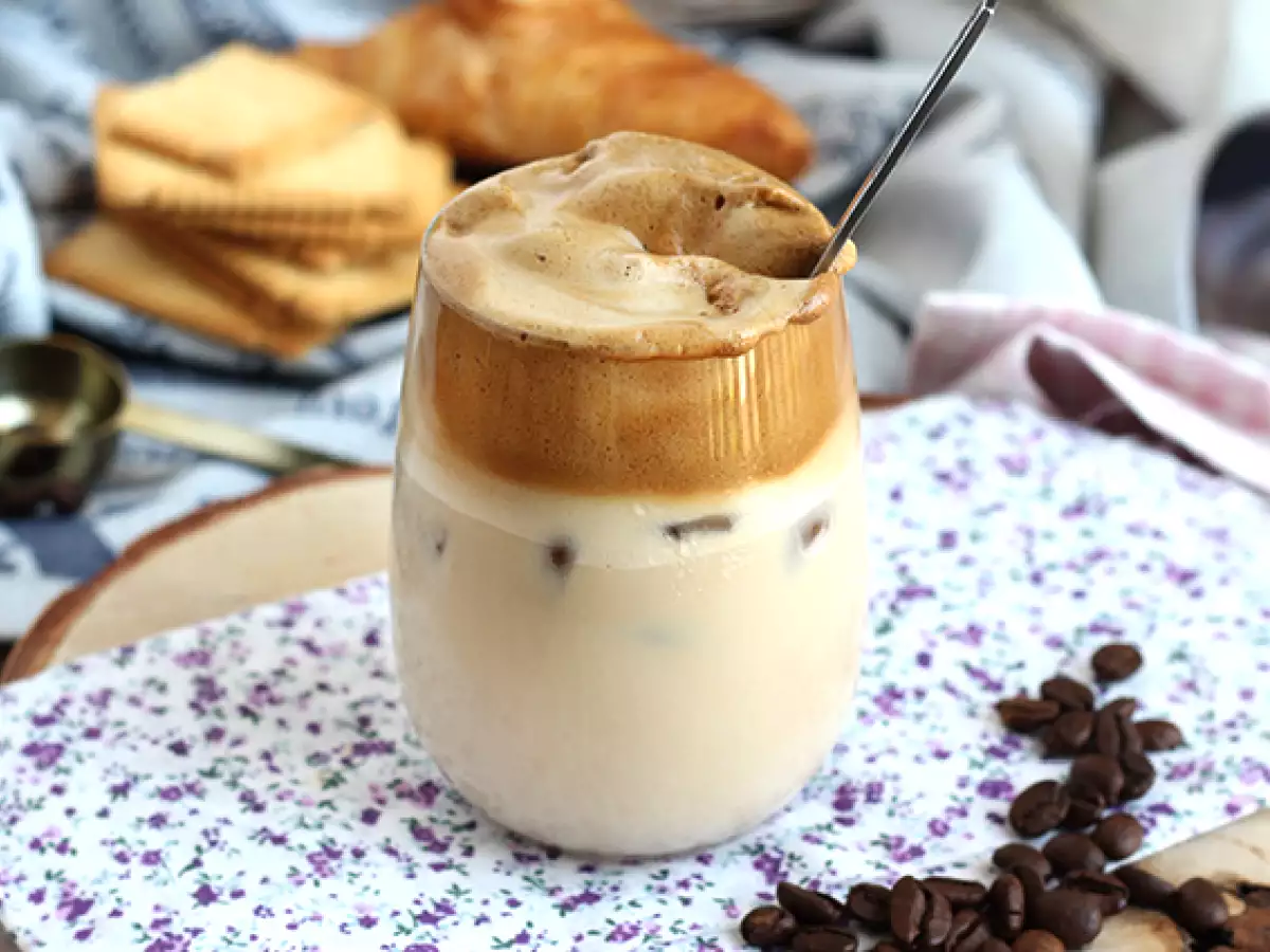 Dalgona kávé mousse - fotó 5