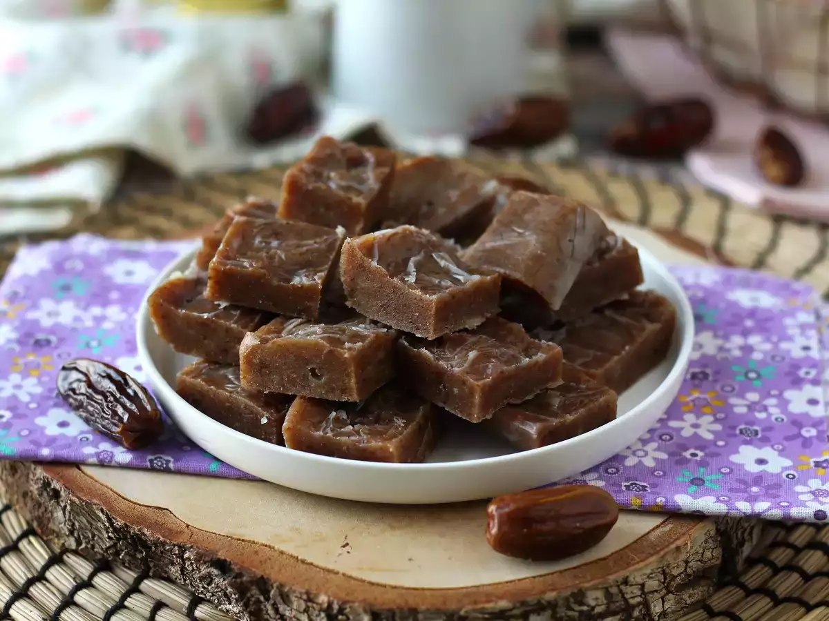 Dátumos karamell, egy kis négyzet tele energiával és ízekkel! - fotó 3