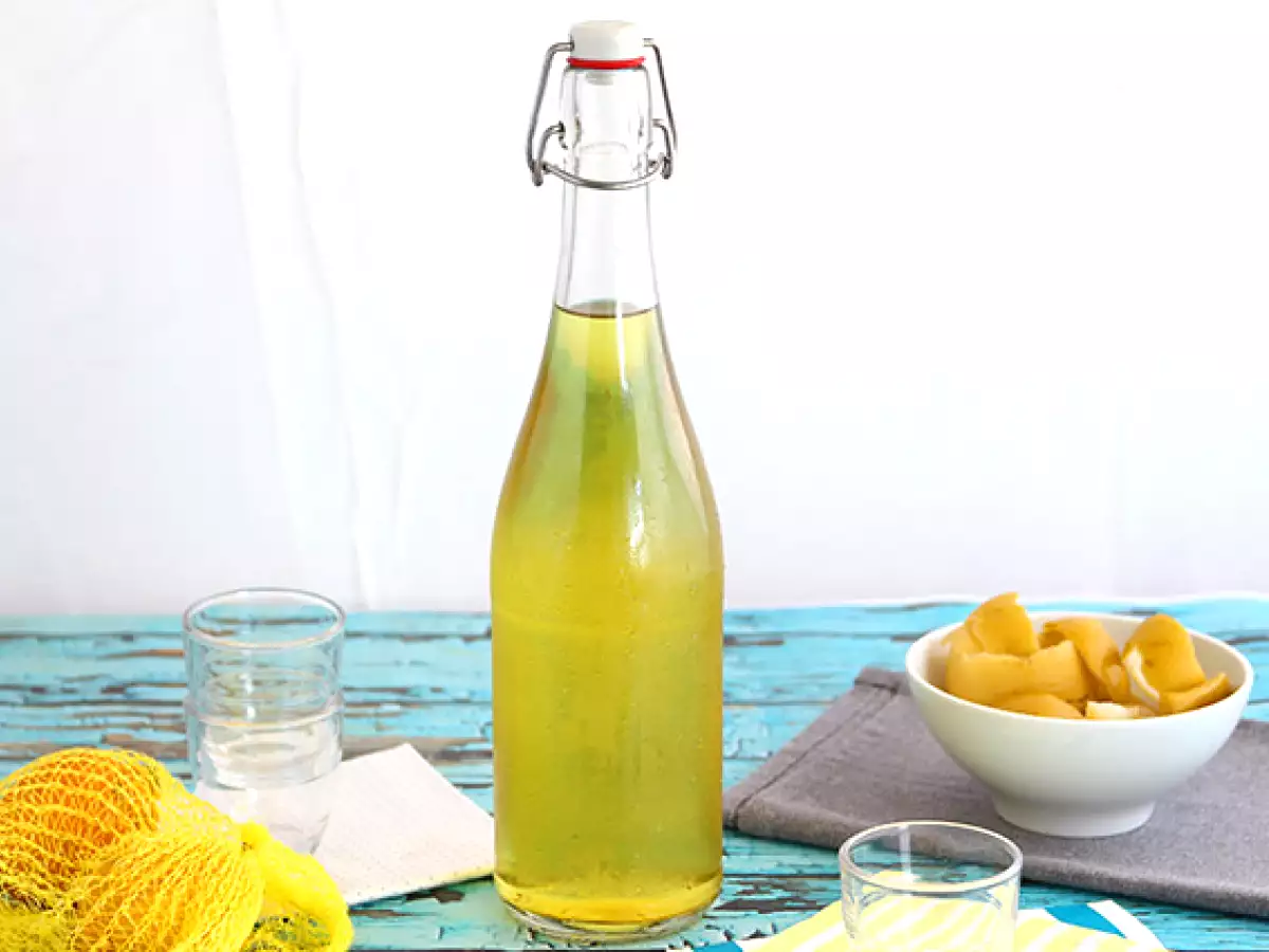 Egyszerű házi limoncello