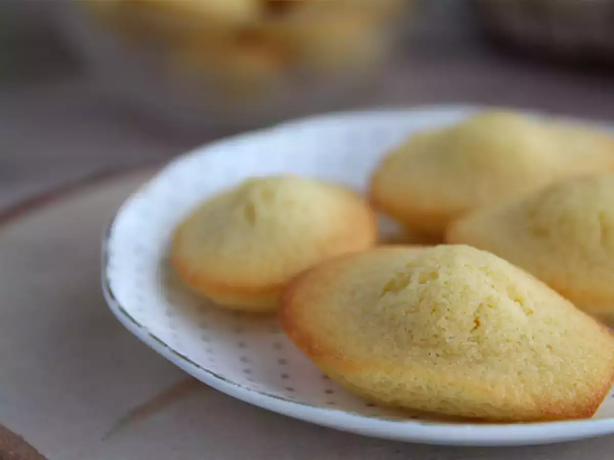 Egyszerű recept a sima, bolyhos madeleine-hez - fotó 4