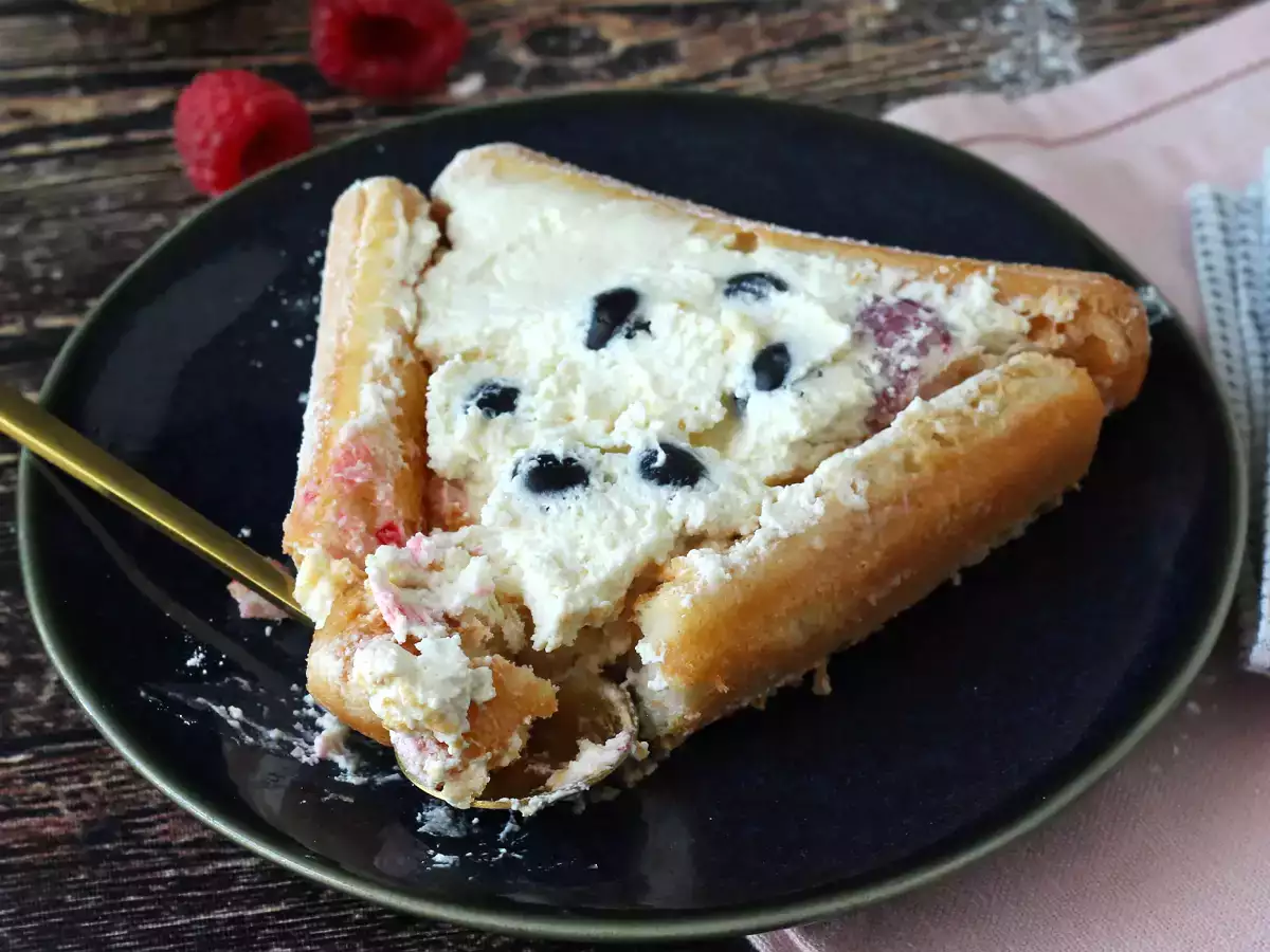 Ehhez a piros gyümölcsös rönkhöz nincs szükséged formára! - fotó 4