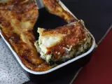 Extra olvadó ricotta és spenótos lasagne, fotó 2