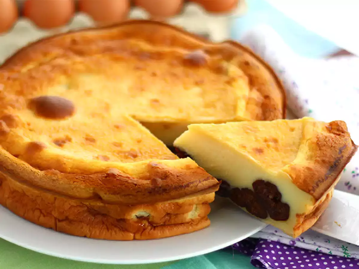 Far breton aszalt szilvával - fotó 2