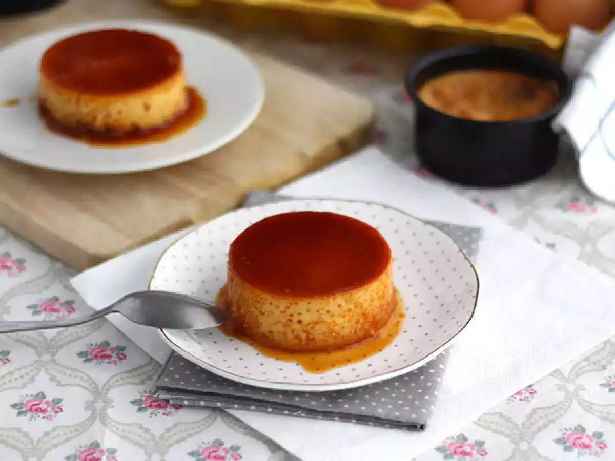Flan sűrített tejjel - fotó 2