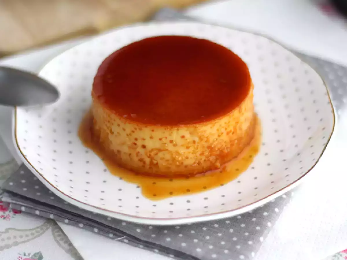 Flan sűrített tejjel - fotó 3