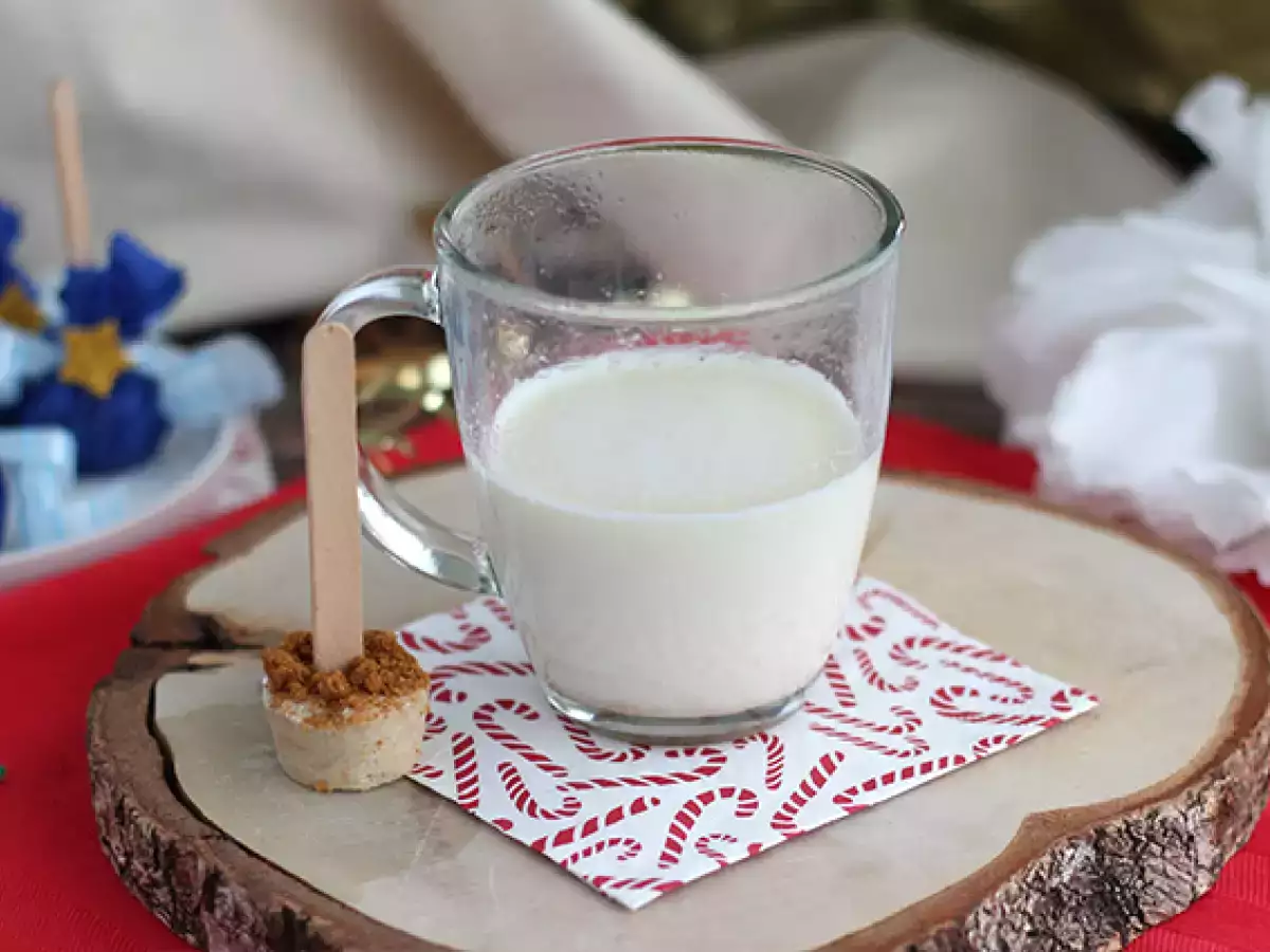 Forró csokoládé nyalókák: fehér csokoládé + speculoos - fotó 2