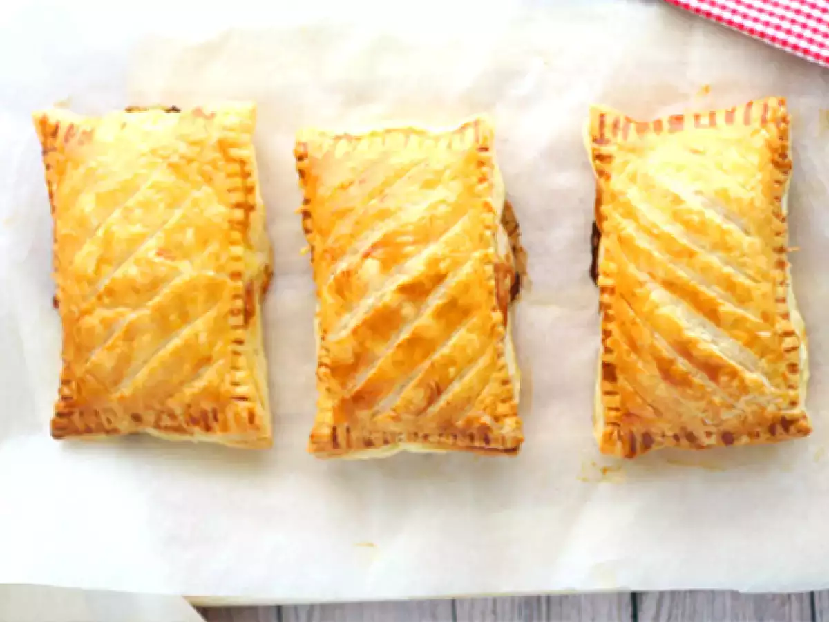 Friands sonka és sajt - fotó 2
