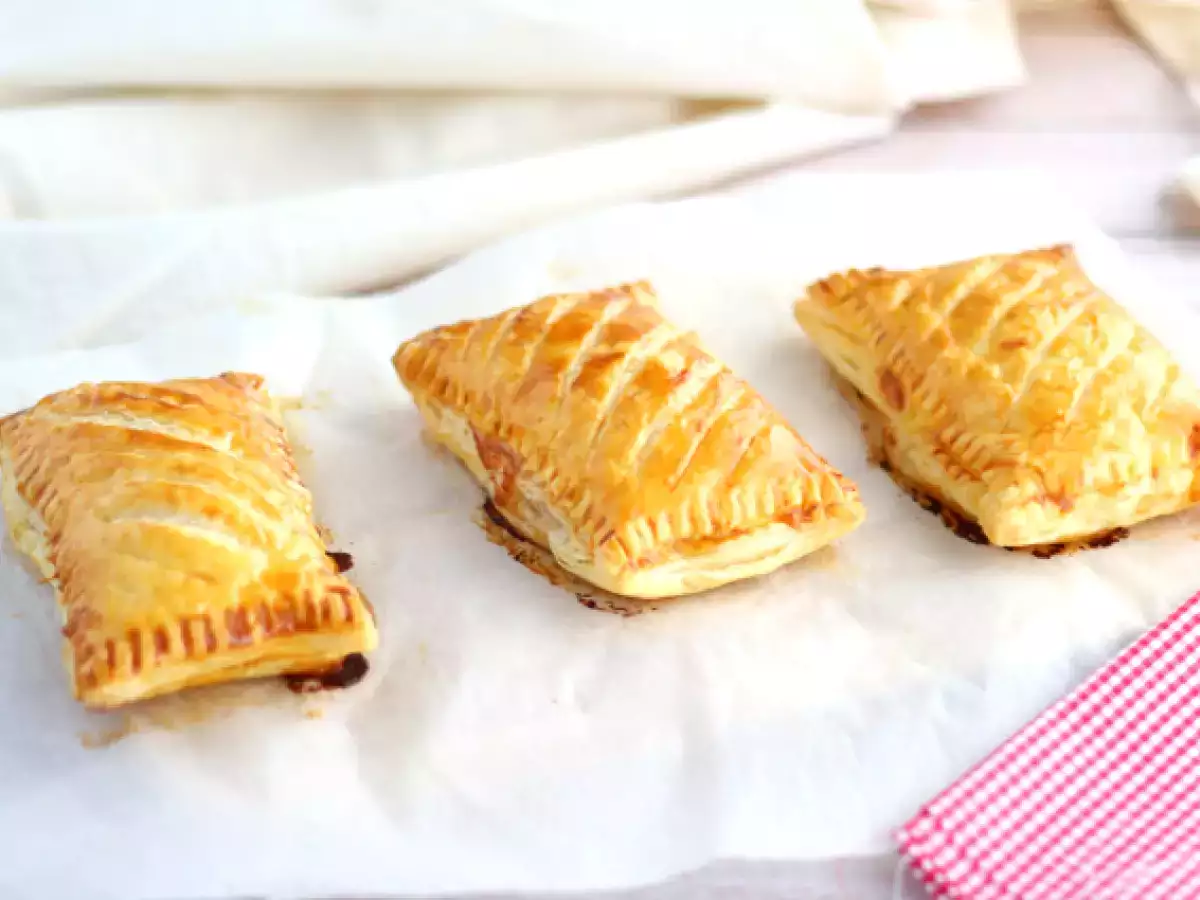 Friands sonka és sajt - fotó 3