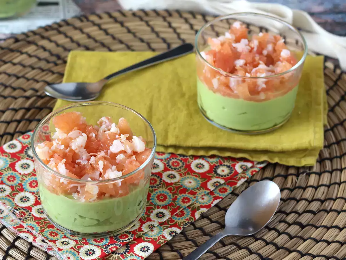 Friss avokádó, garnélarák és grapefruit verrines! - fotó 3