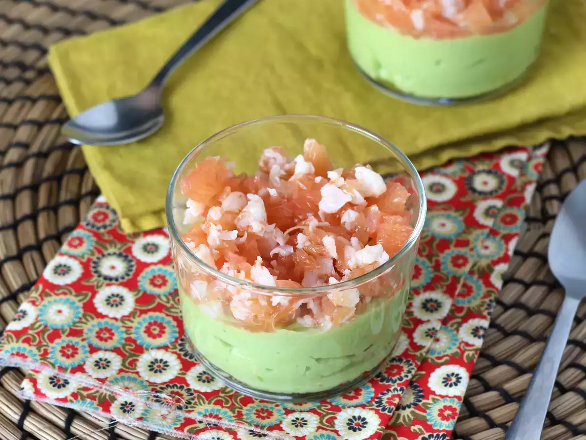 Friss avokádó, garnélarák és grapefruit verrines! - fotó 5