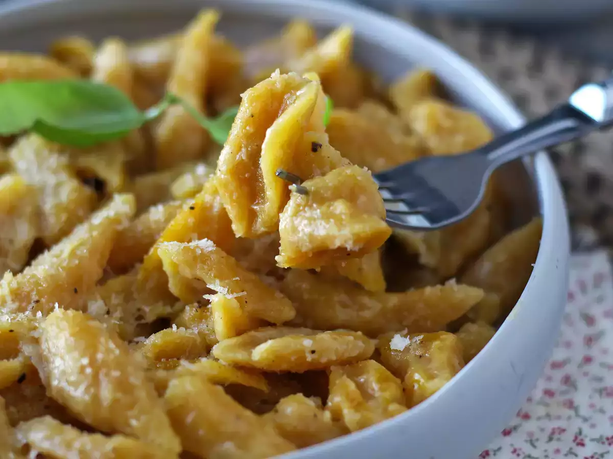 Friss butternut tészta mindössze 2 hozzávalóval - fotó 2