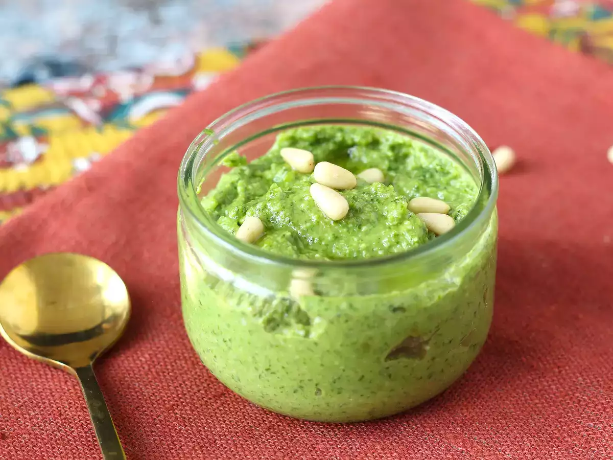 Friss és krémes rukkola pesto 5 perc alatt