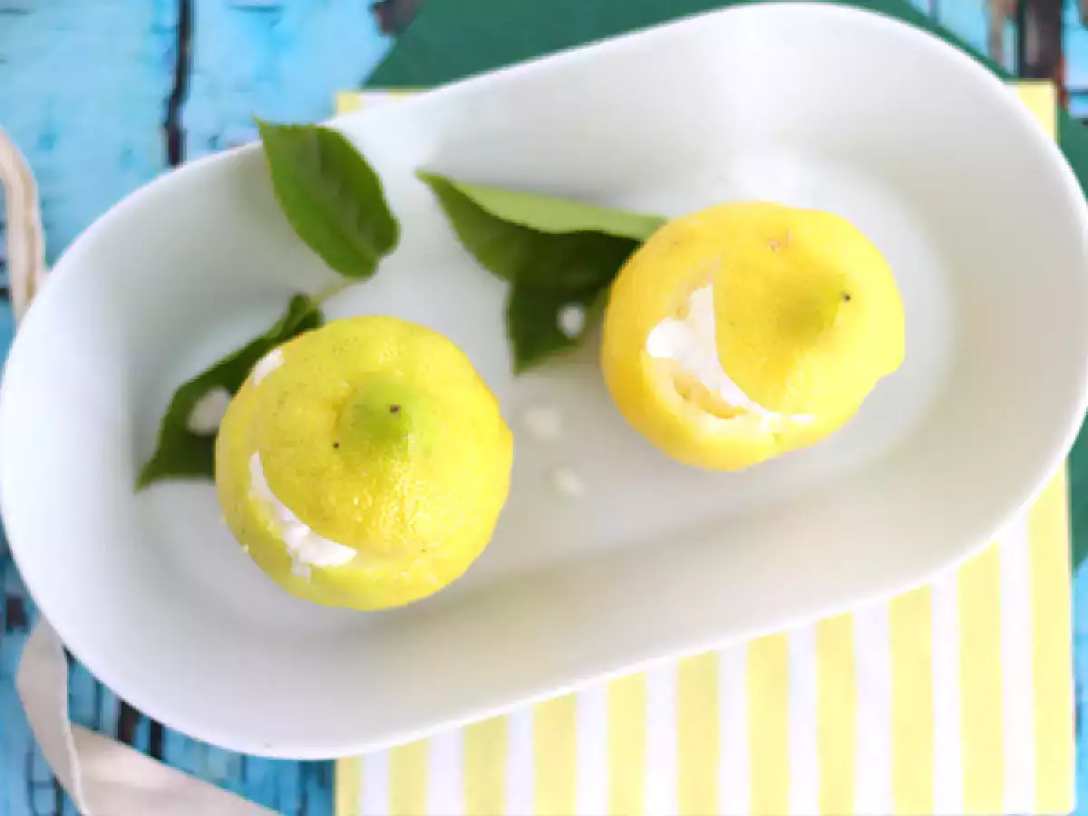 Frosted citrom, egy frissítő sorbet - fotó 2