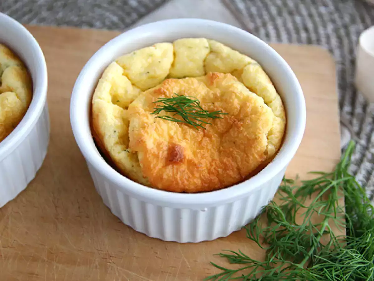 Füstölt lazac és fromage frais szuflé - fotó 4