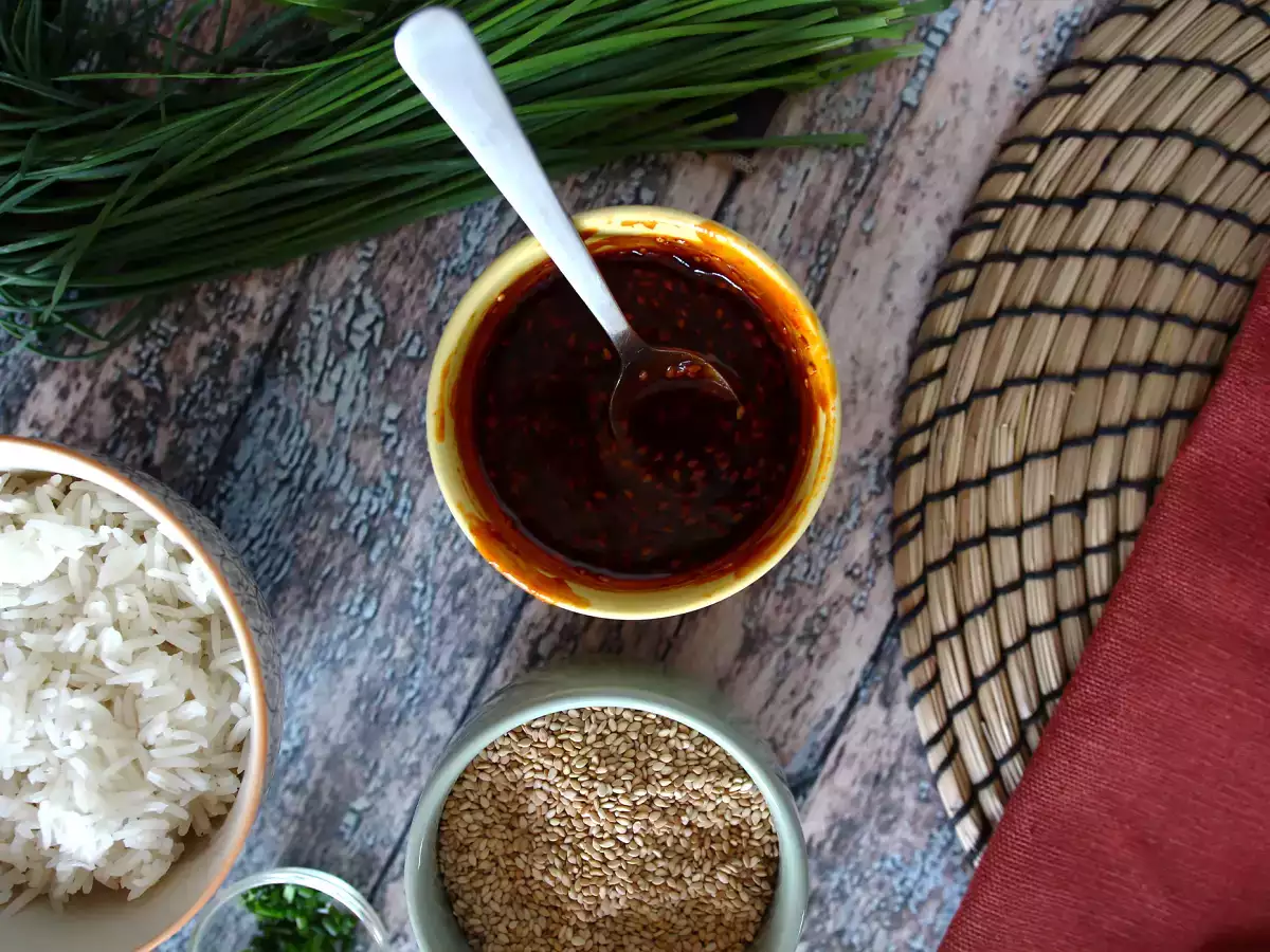 Fűszeres koreai gochujang szósz Bibimbaphoz - fotó 5