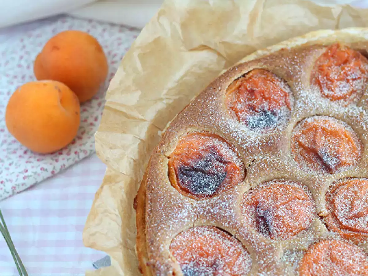 Gluténmentes sárgabarackos torta - fotó 2