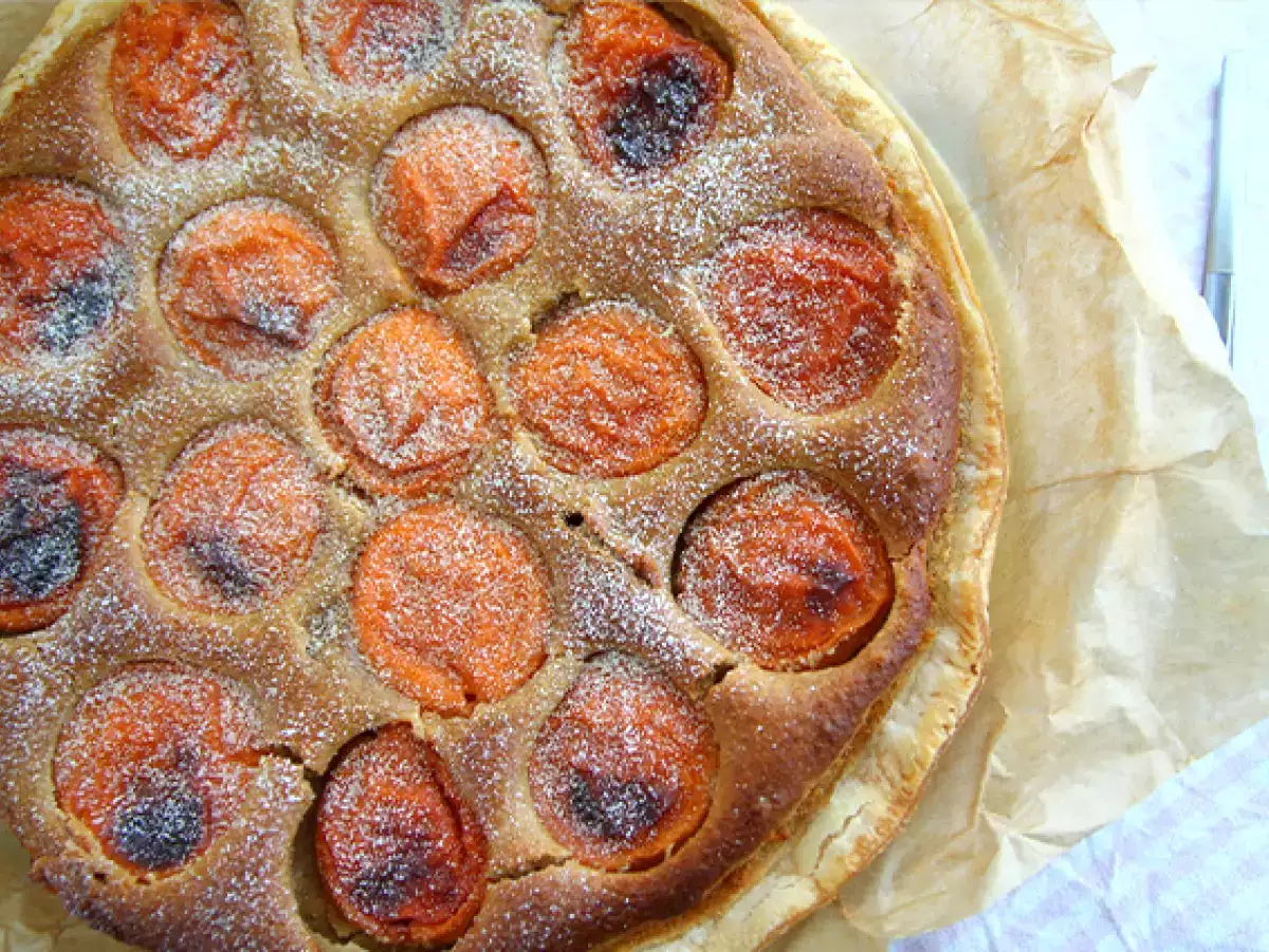 Gluténmentes sárgabarackos torta - fotó 4