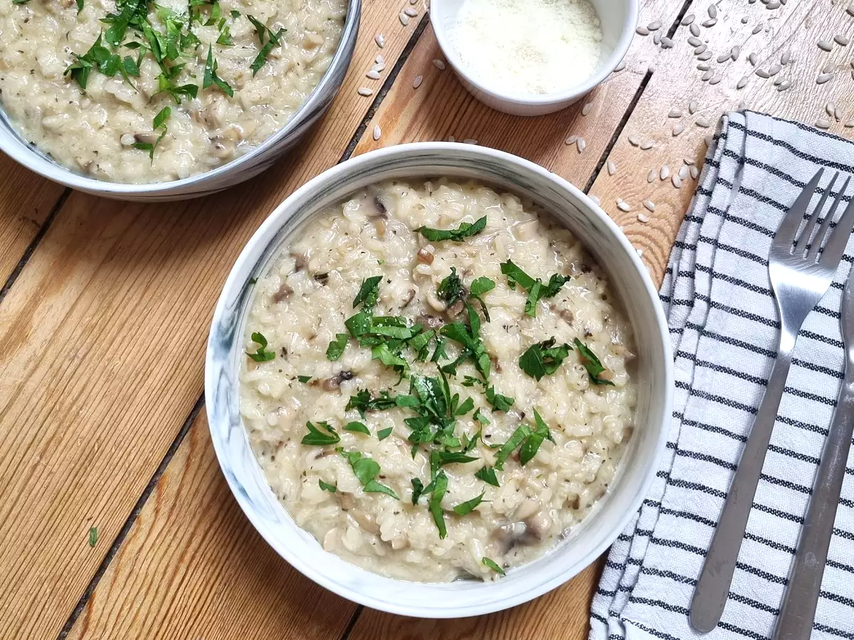 Gombás rizottó Thermomix-szel - fotó 3