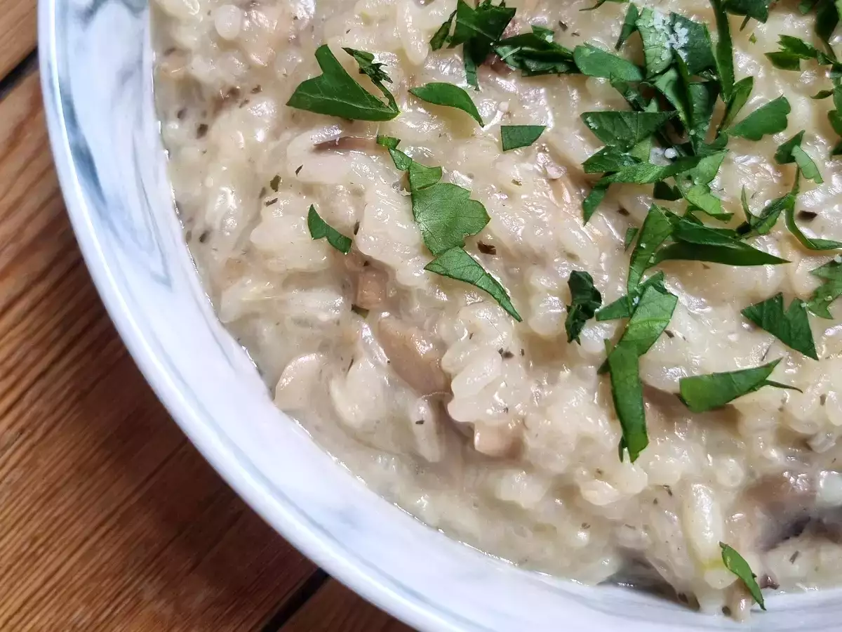 Gombás rizottó Thermomix-szel - fotó 4