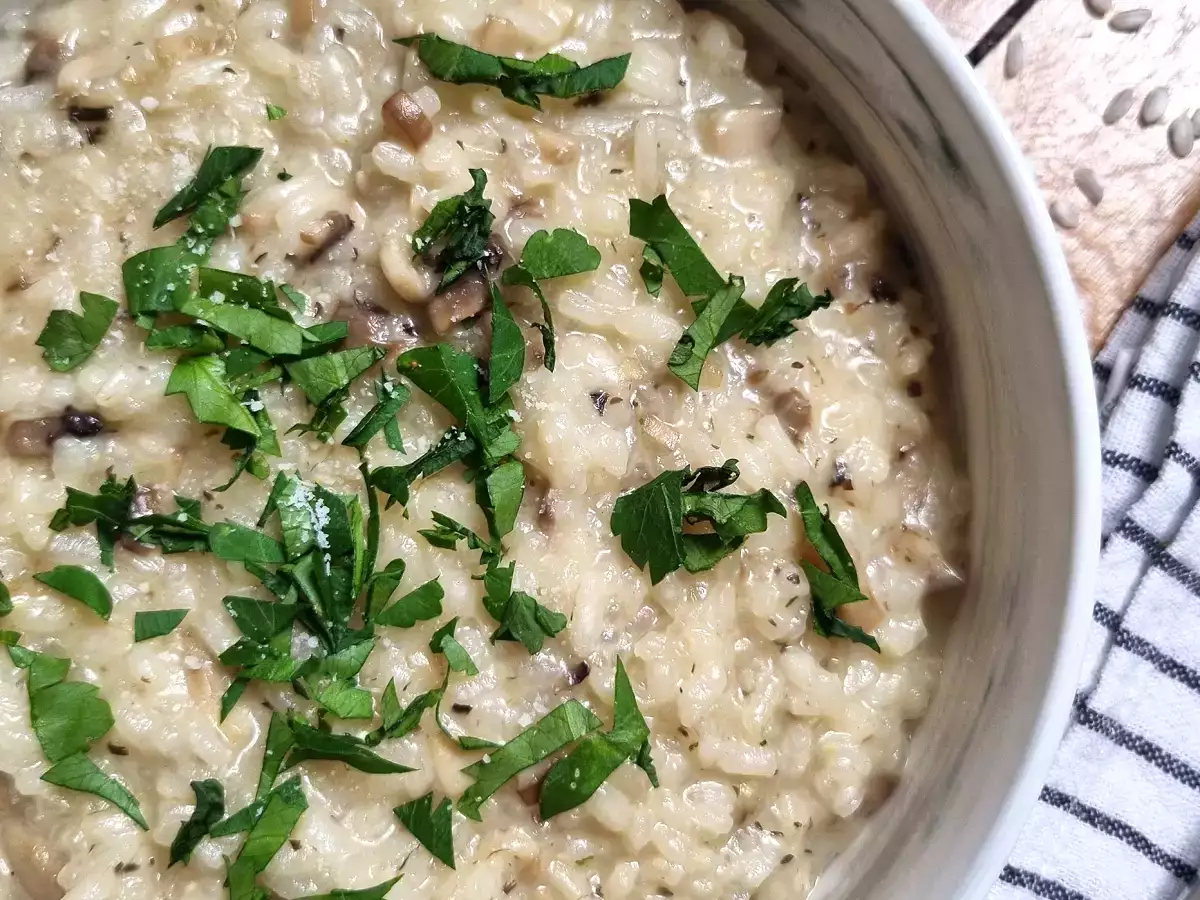 Gombás rizottó Thermomix-szel - fotó 5