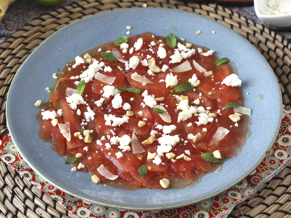 Görögdinnye carpaccio: a frissítő nyári előétel - fotó 5