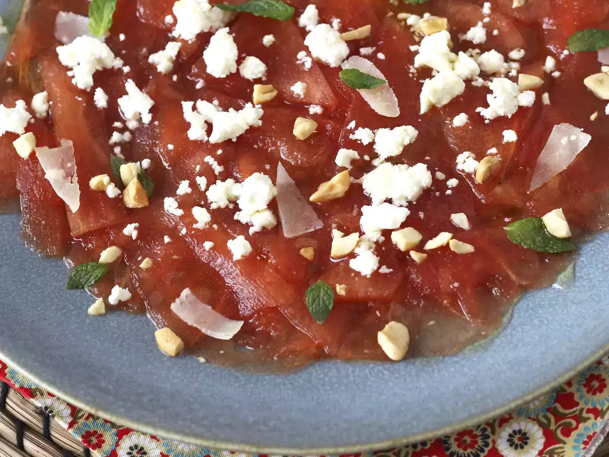 Görögdinnye carpaccio: a frissítő nyári előétel - fotó 6