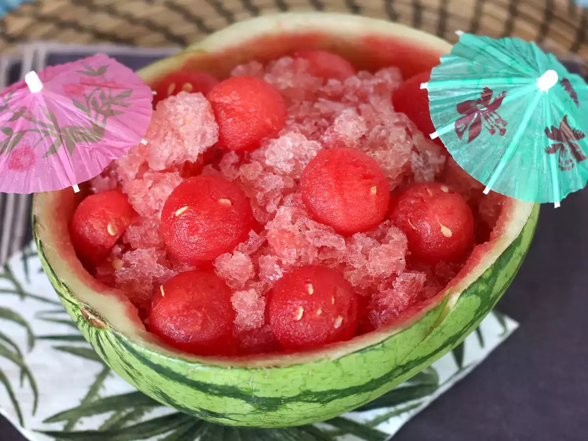 Görögdinnye frosé: a szuperfrissítő granita koktél rozéval! - fotó 3