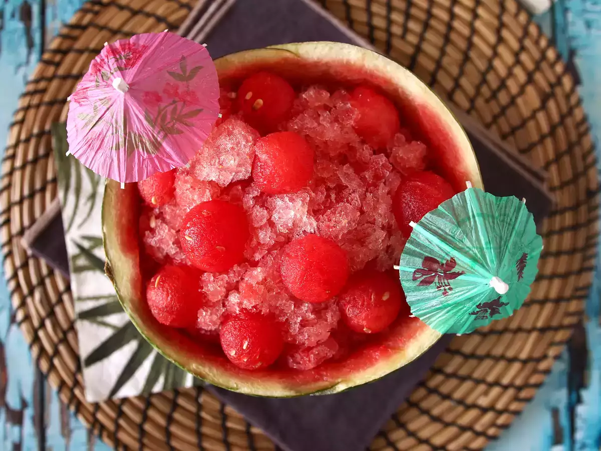 Görögdinnye frosé: a szuperfrissítő granita koktél rozéval! - fotó 4