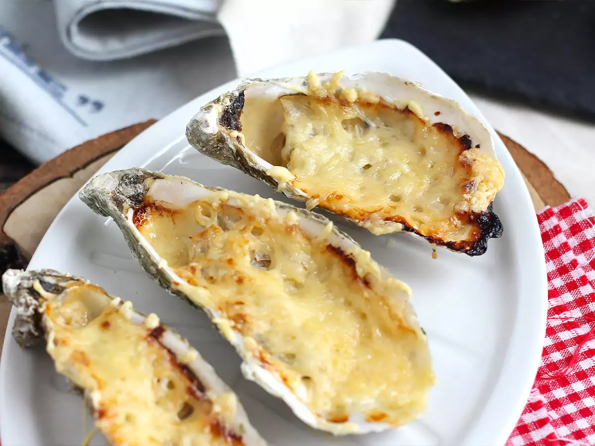 Gourmet osztriga au gratin - fotó 2