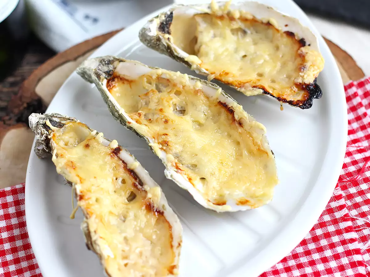 Gourmet osztriga au gratin - fotó 4