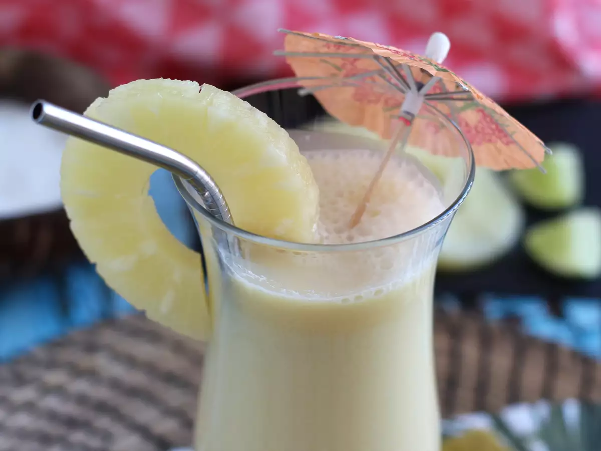 Gyors alkoholmentes piña colada - fotó 2