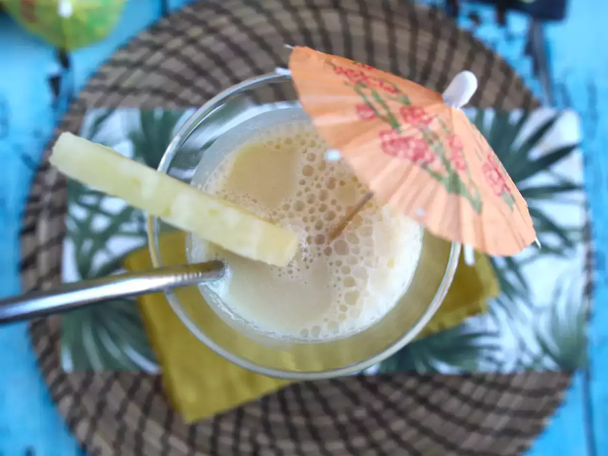 Gyors alkoholmentes piña colada - fotó 3