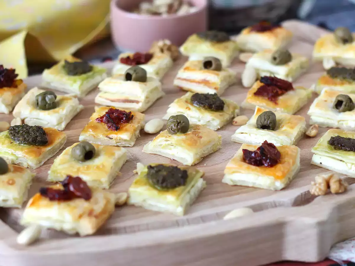 Gyors és egyszerű leveles tésztafalatok egy nagyszerű aperitifhez! - fotó 6