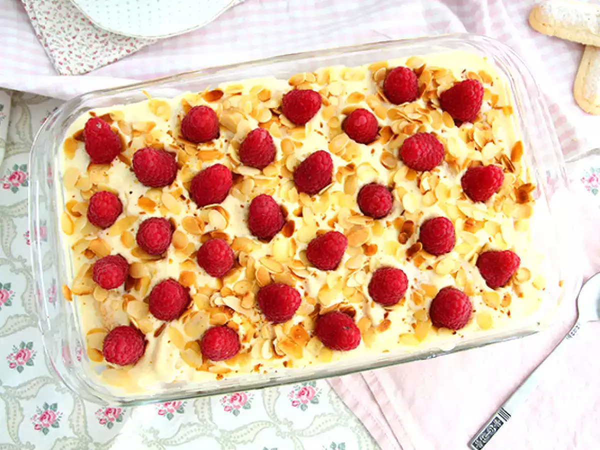 Gyors és egyszerű málna tiramisu - fotó 2