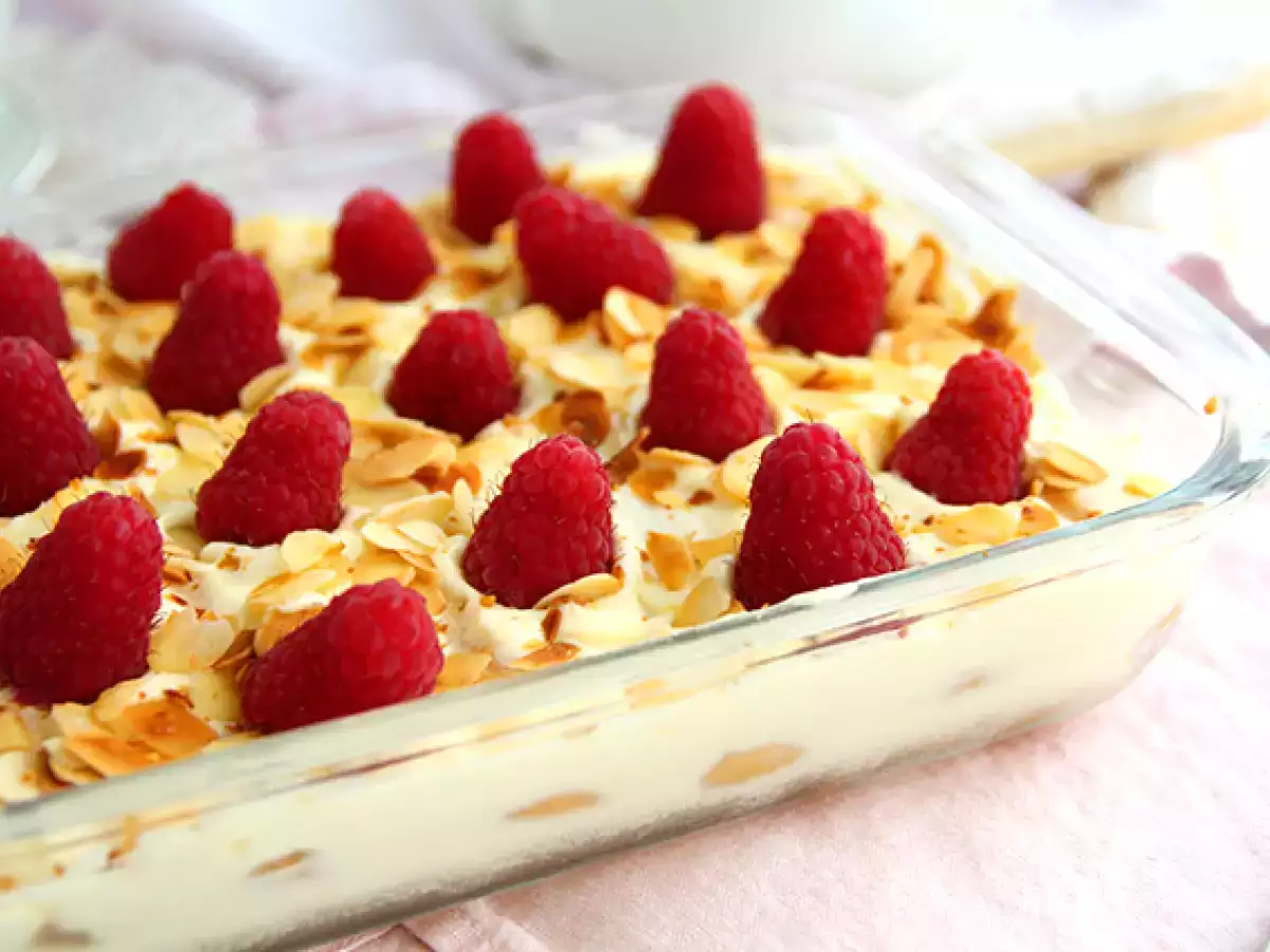 Gyors és egyszerű málna tiramisu - fotó 3