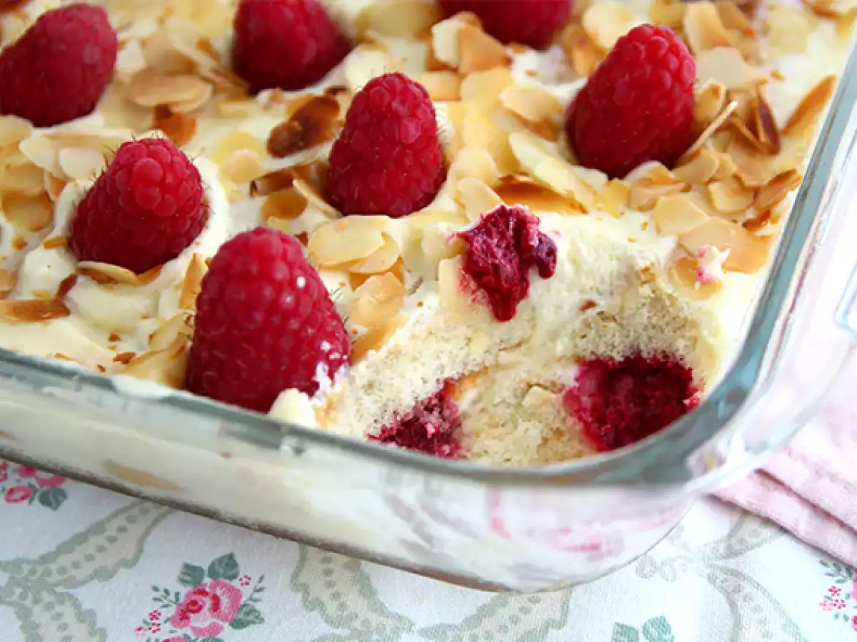 Gyors és egyszerű málna tiramisu - fotó 4