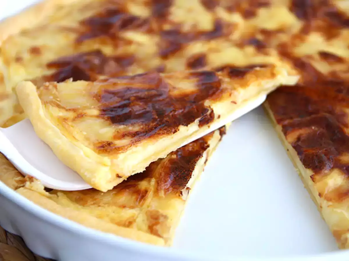 Gyors és egyszerű Maroilles-torta - fotó 2
