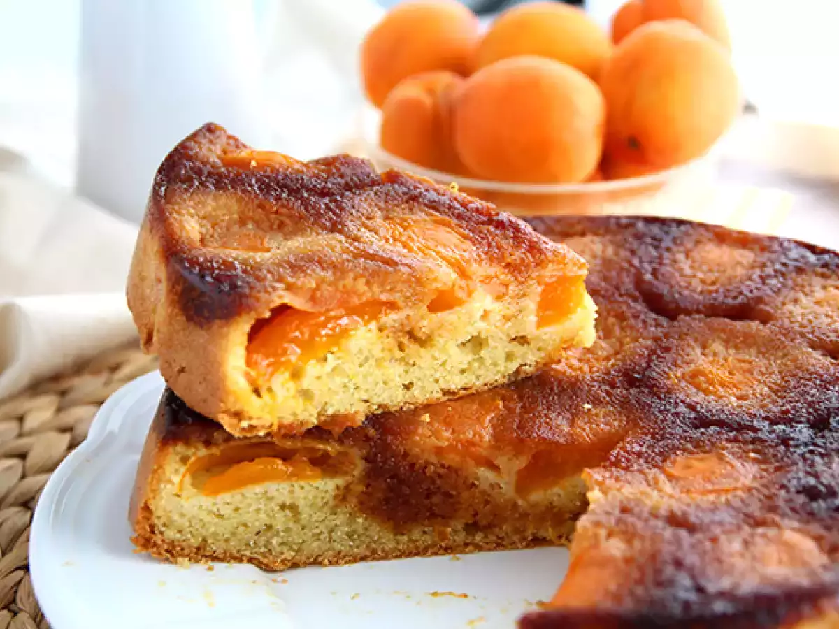 Gyors és egyszerű sárgabarack torta - fotó 2