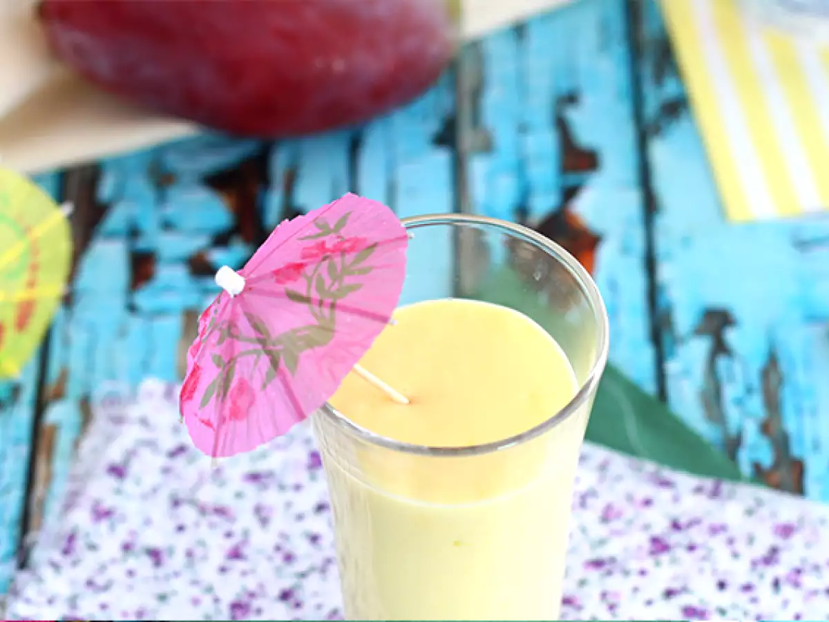 Gyors mangó lassi - fotó 4