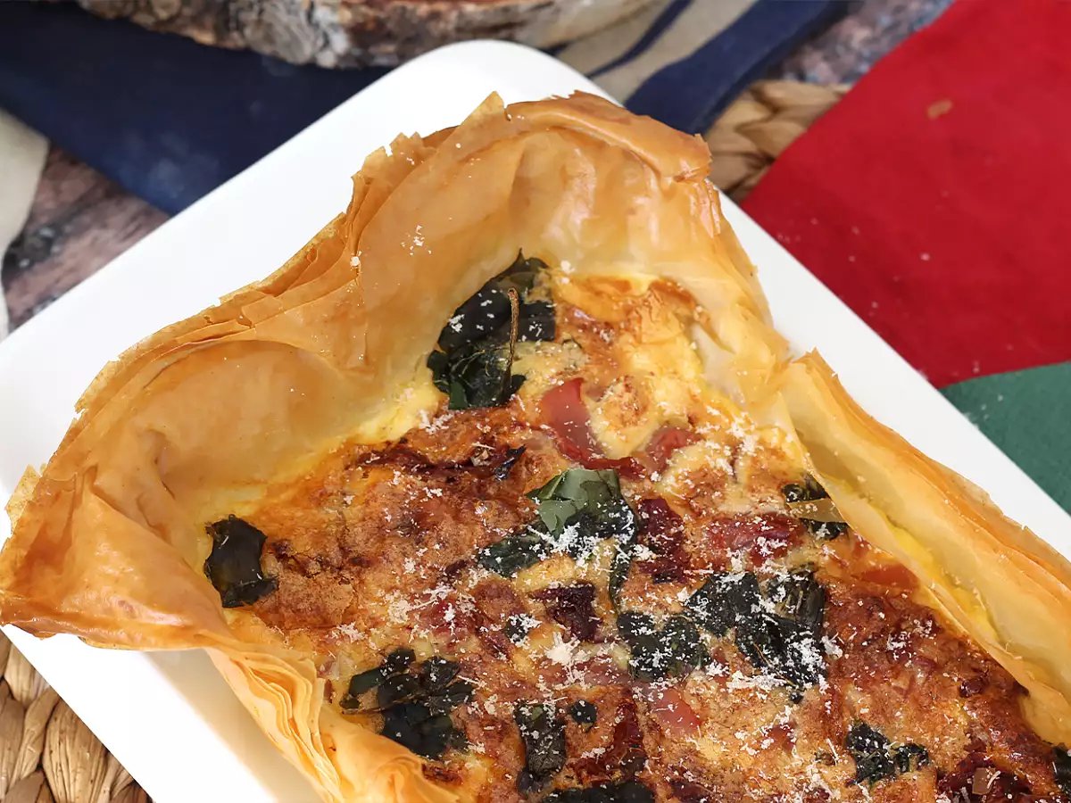 Gyors olasz filo torta - fotó 3
