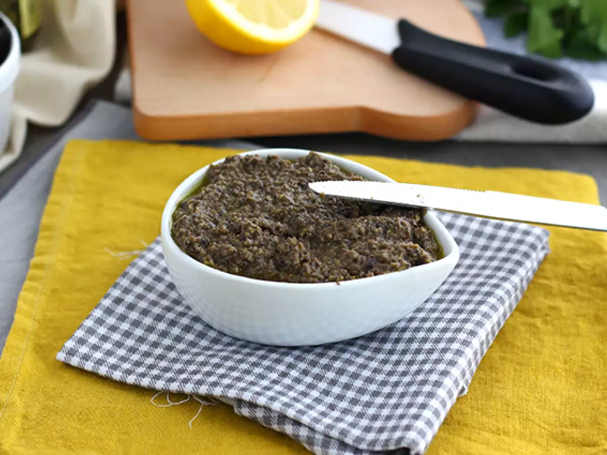 Gyors tapenade fekete olajbogyóval - fotó 3