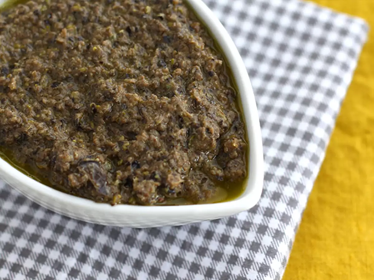 Gyors tapenade fekete olajbogyóval - fotó 4