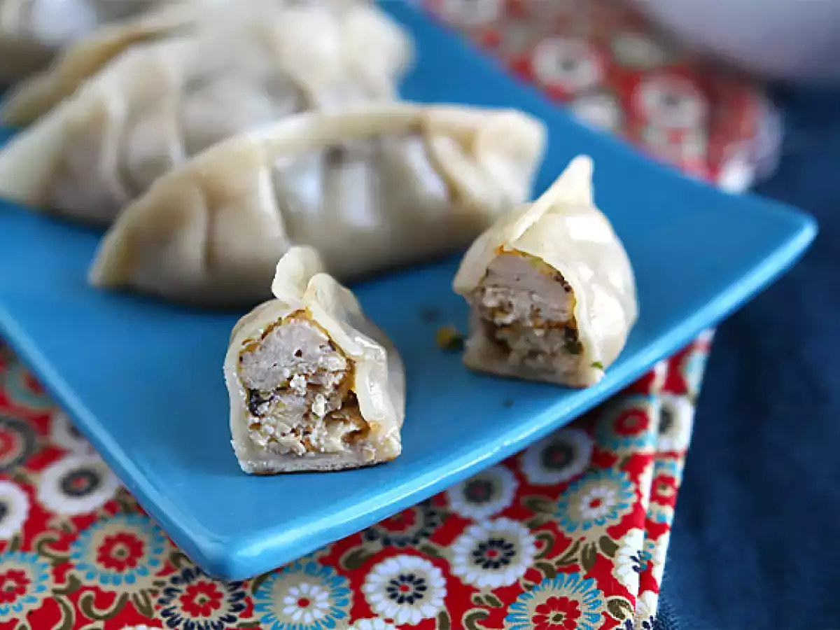 Gyozas csirkével, sárgarépával és gombával - fotó 5