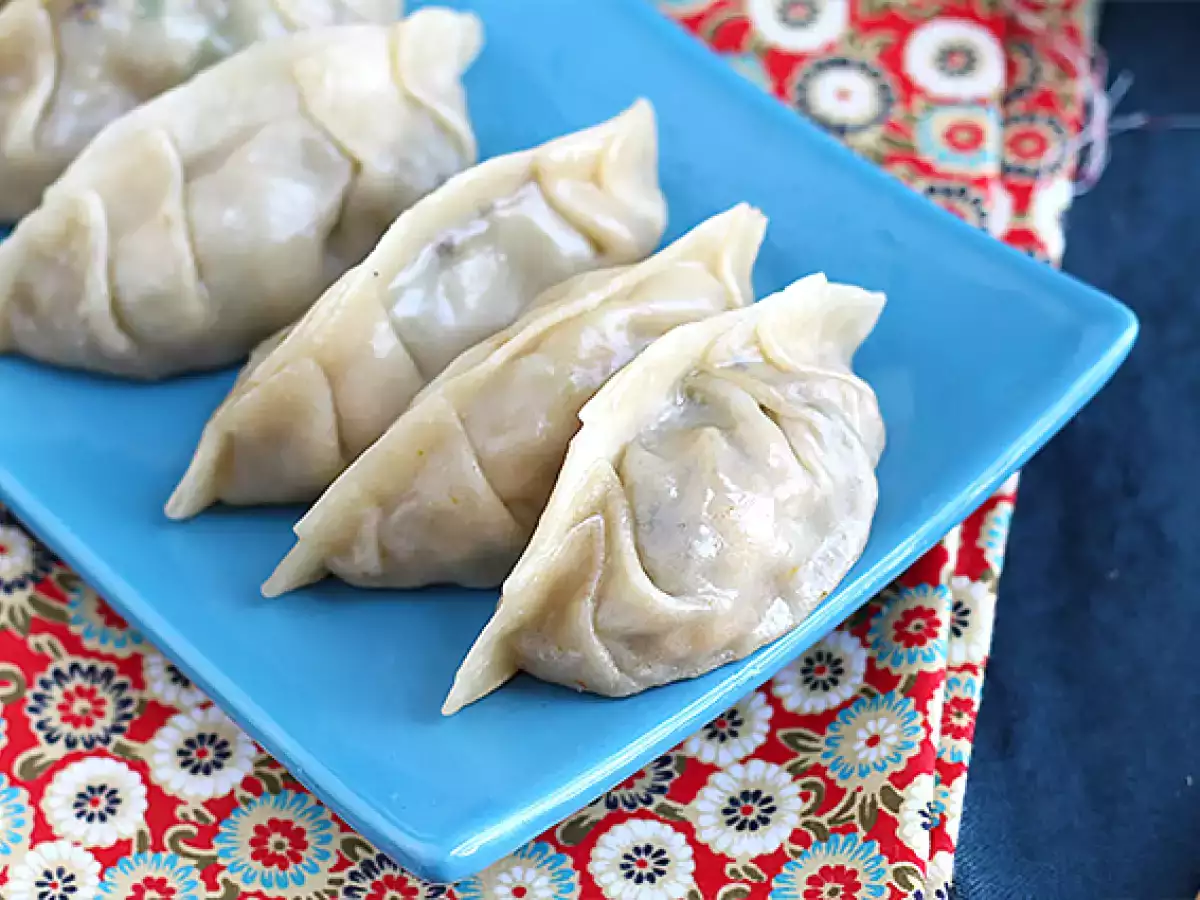 Gyozas csirkével, sárgarépával és gombával - fotó 7