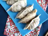 Gyozas csirkével, sárgarépával és gombával, fotó 3