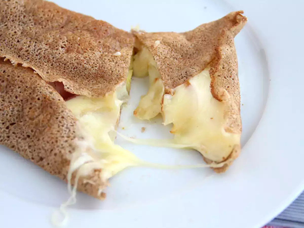 Hajdina galette raclette sajttal - fotó 3