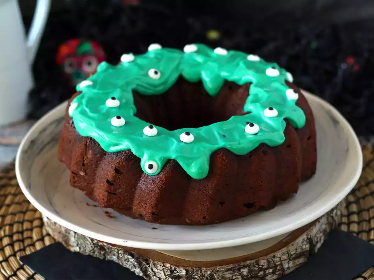 Halloween Bundt torta, az ínycsiklandó csokoládé Bundt torta - fotó 6