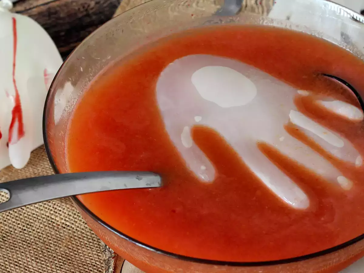 Halloween koktél kézzel formázott jégkockával - egyszerű bemutató! - fotó 5