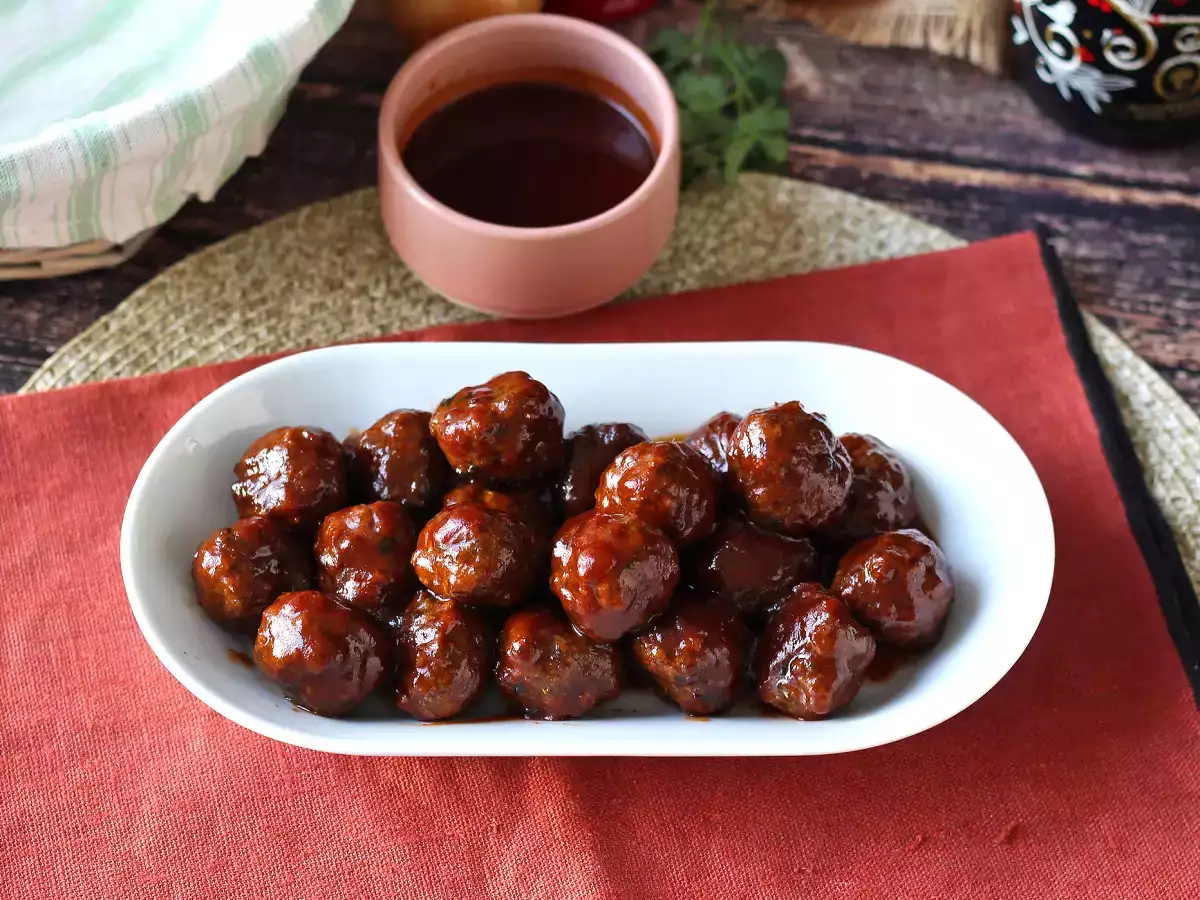 Házi édes-savanyú barbecue stílusú szósz: egyszerű recept, pillanatok alatt elkészül - fotó 2