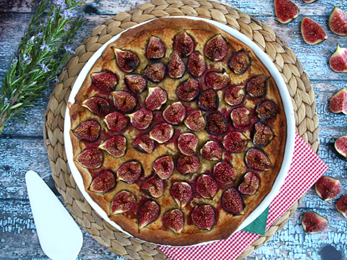 Házi füge torta - fotó 2